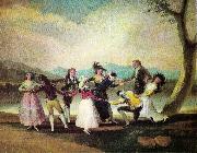 Francisco de Goya Blind Man s Bluff painting